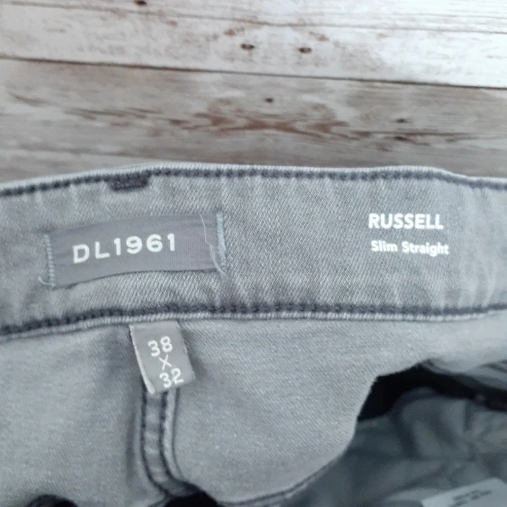 DL1961 Mens Jeans 38x32 Russell Slim Straight 487